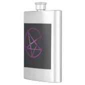 ヤイーパープルペンタグラム フラスク (左)