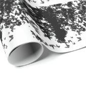 ヤイーブラックアゲハチョウ蝶 ラッピングペーパー (ロールコーナー)