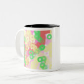 ヤエイキャンディデザインとても素晴らしい ツートーンマグカップ (正面左)