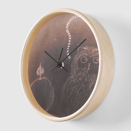 ヤエイ 壁時計 (傾斜)