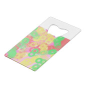 ヤエキャンディデザインとても素晴らしい クレジットカード栓抜き (正面アングル)