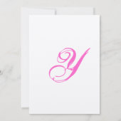 ヤエル·レイチェカスタムル·。 招待状 (裏面)