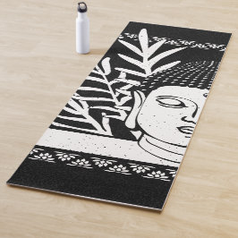 ヤガマタ - 仏頭とシュロの葉のコール+スノー Yoga ヨガマット