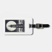 ヤキナヘッドライトハウスオレゴン月 ラゲッジタグ (正面横)