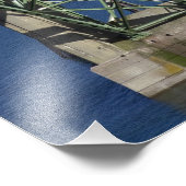 ヤキナ湾にまたがるヤキナ湾橋 フォトプリント (角)