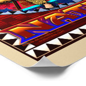 ヤキネイションディアダンサーアートプリントポスター ポスター (角)