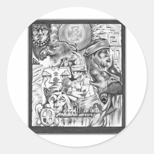 ヤキヴィジョン ラウンドシール (正面)