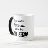 ヤギおもしろいことわざ モーフィングマグカップ (正面左)