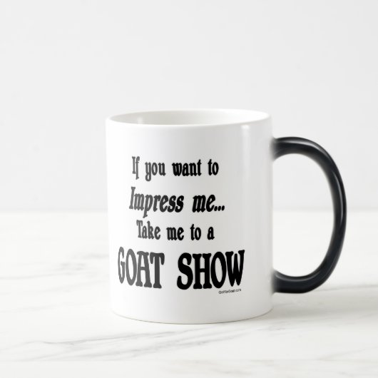 ヤギおもしろいことわざ モーフィングマグカップ (右)