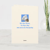 ヤギおもしろいの記念日 カード (裏面)