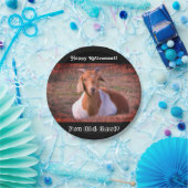 ヤギおもしろいの退職 ペーパープレート (パーティー)