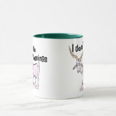 ヤギおもしろいアパレル マグカップ (中央)