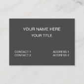 ヤギおもしろい飼 名刺 (裏面)