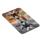 ヤギかわいいおもしろいクリーン汚れ食洗機 マグネット (右側)