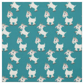 ヤギかわいい子たち ファブリック (見本)