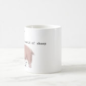 ヤギがあって下さい コーヒーマグカップ (中央)