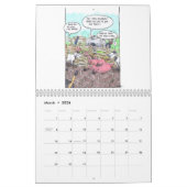 ヤギがおもしろい-カレンダーであるようにだれでも言いますしました カレンダー (3月 2026)