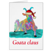 ヤギがクロースおもしろいのユーモア (正面)