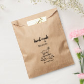 ヤギがモノグラムを石鹸で作った手 フェイバーバッグ (封をした状態)