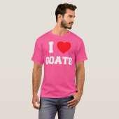 ヤギが大好き Tシャツ (正面フル)