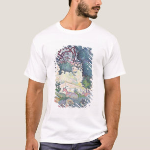 ヤギとの景色、1895年 Tシャツ