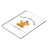 ヤギとヨガ ノートブック (左側)