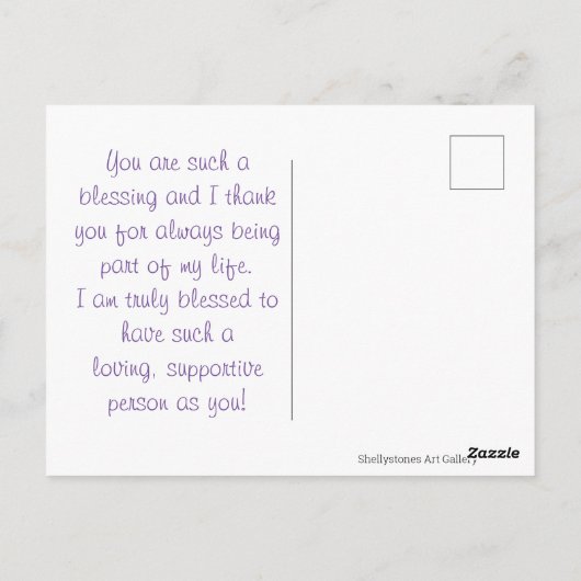 「ヤギどもめ、からかってやれよ！」 ポストカード (裏面)