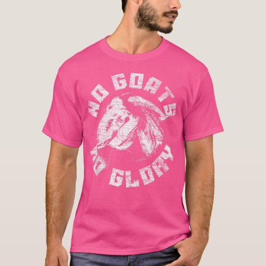 ヤギなし栄光ヤギ Tシャツ (正面)