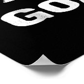 ヤギのおもしろいハロウィーンの衣装 ポスター (角)