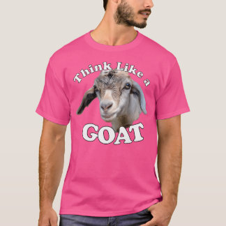ヤギのように考えろ Wgoat Tシャツ