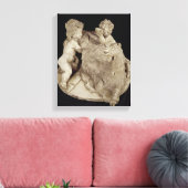 ヤギのアマルテア， c.1615 キャンバスプリント (インサイチュ (リビング))