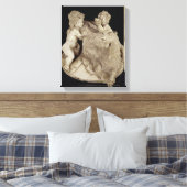 ヤギのアマルテア， c.1615 キャンバスプリント (インサイチュ (寝室))