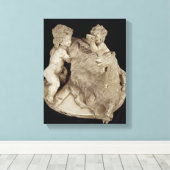 ヤギのアマルテア， c.1615 キャンバスプリント (インサイチュ (ウッドフロア))