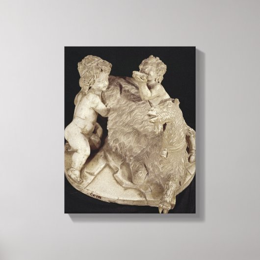 ヤギのアマルテア， c.1615 キャンバスプリント (正面)