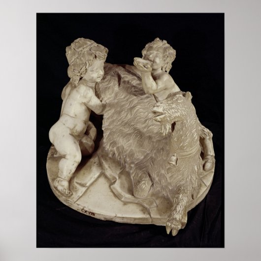 ヤギのアマルテア, c.1615 ポスター (正面)