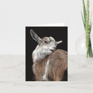 ヤギのカード – 「かゆい子」 カード