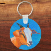 ヤギのキーチェーン キーホルダー (正面)