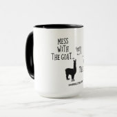 ヤギのクラシックのマグとの混乱 マグカップ (正面左)