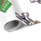 ヤギのクリスマスセーター ラッピングペーパー (ロールコーナー)