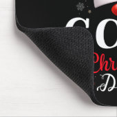 ヤギのクリスマスディアーPjsクリスマスファミリーマッチング マウスパッド (コーナー)