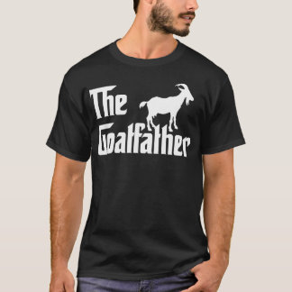 ヤギのゴッドファーザー おもしろTシャツ Tシャツ