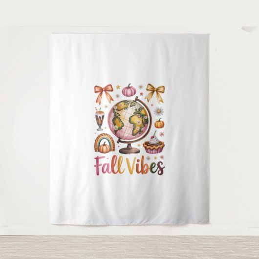 ヤギのシャツカントリーカボチャ タペストリー (正面)