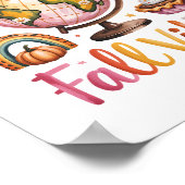 ヤギのシャツカントリーカボチャ ポスター (角)