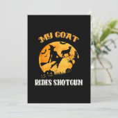 ヤギのショットガン怖いハロウィーン シーズンカード (スタンド正面)