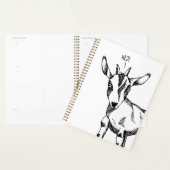 ヤギのスケッチことわざ「Hej!」 プランナー手帳 (ディスプレー)