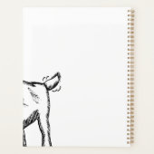 ヤギのスケッチことわざ「Hej!」 プランナー手帳 (裏面)