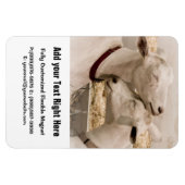 ヤギのスナグリング マグネット (横)