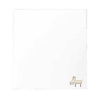 ヤギのダニエル ノートパッド