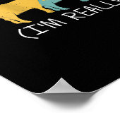 ヤギのハロウィーンの人間の衣装 ポスター (角)