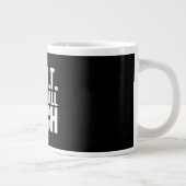 ヤギのバスケットコーチギフト ジャンボコーヒーマグカップ (右)
